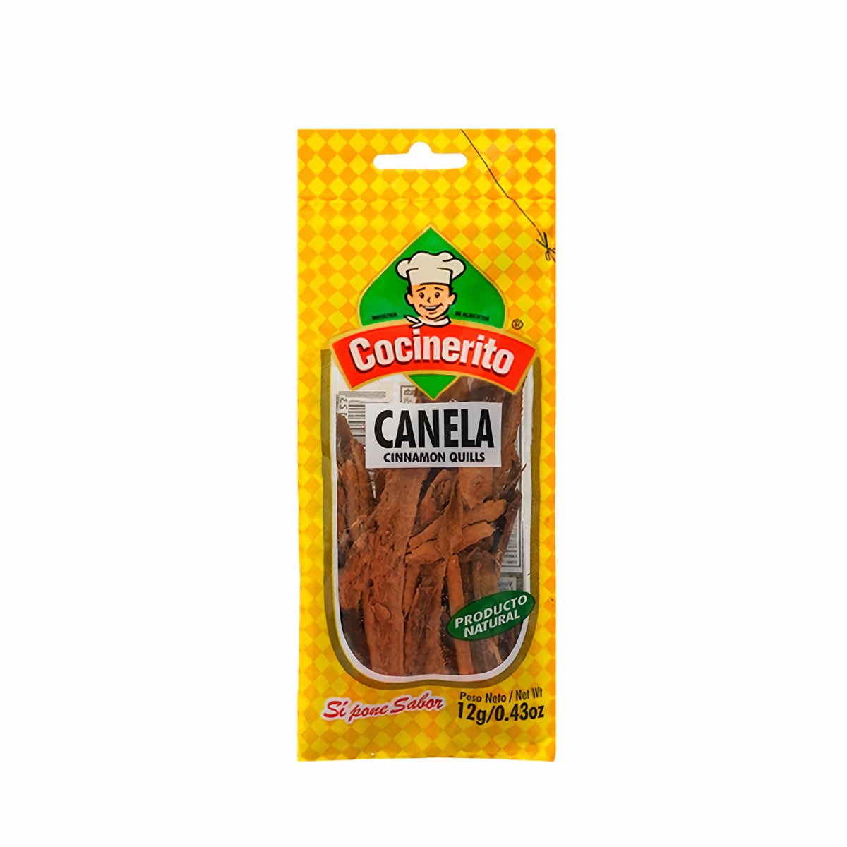 El Cocinerito Canela en Astilla 12 g