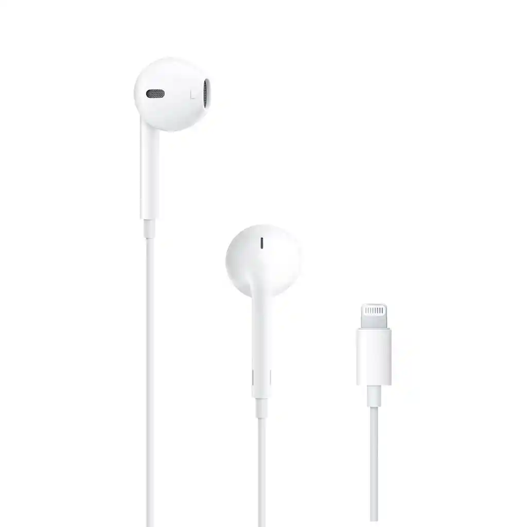 chargers2go audifonos alambricos para iPhone blanco