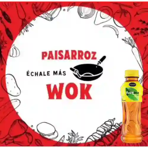 Combo Arroz Porky + Fuze Tea Limón 400ML