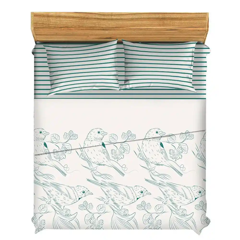 Juego Cama Tangara Extradoble Estampado
