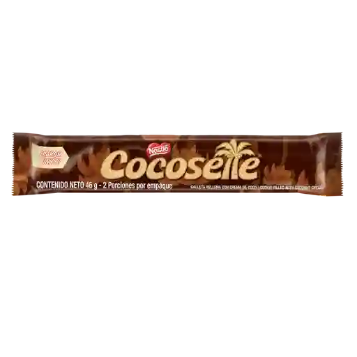 Galletas COCOSETTE Wafer rellenas con crema de coco x 46g