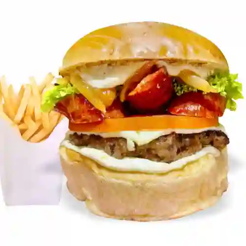 Combo Hamburguesa Porky