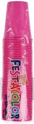 Festacolor Vaso Desechable Fucsia