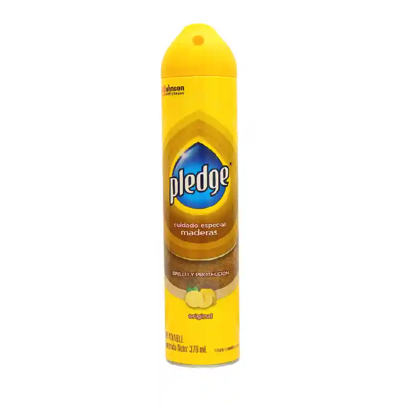 Pledge Lustrador de Muebles Aerosol Natural 378 mL