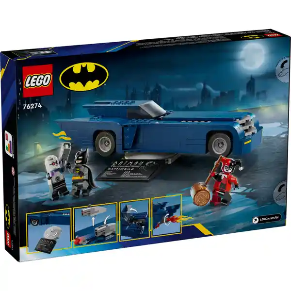 Set Construcción Batman vs. Harley Quinn y mr. Freeze Lego