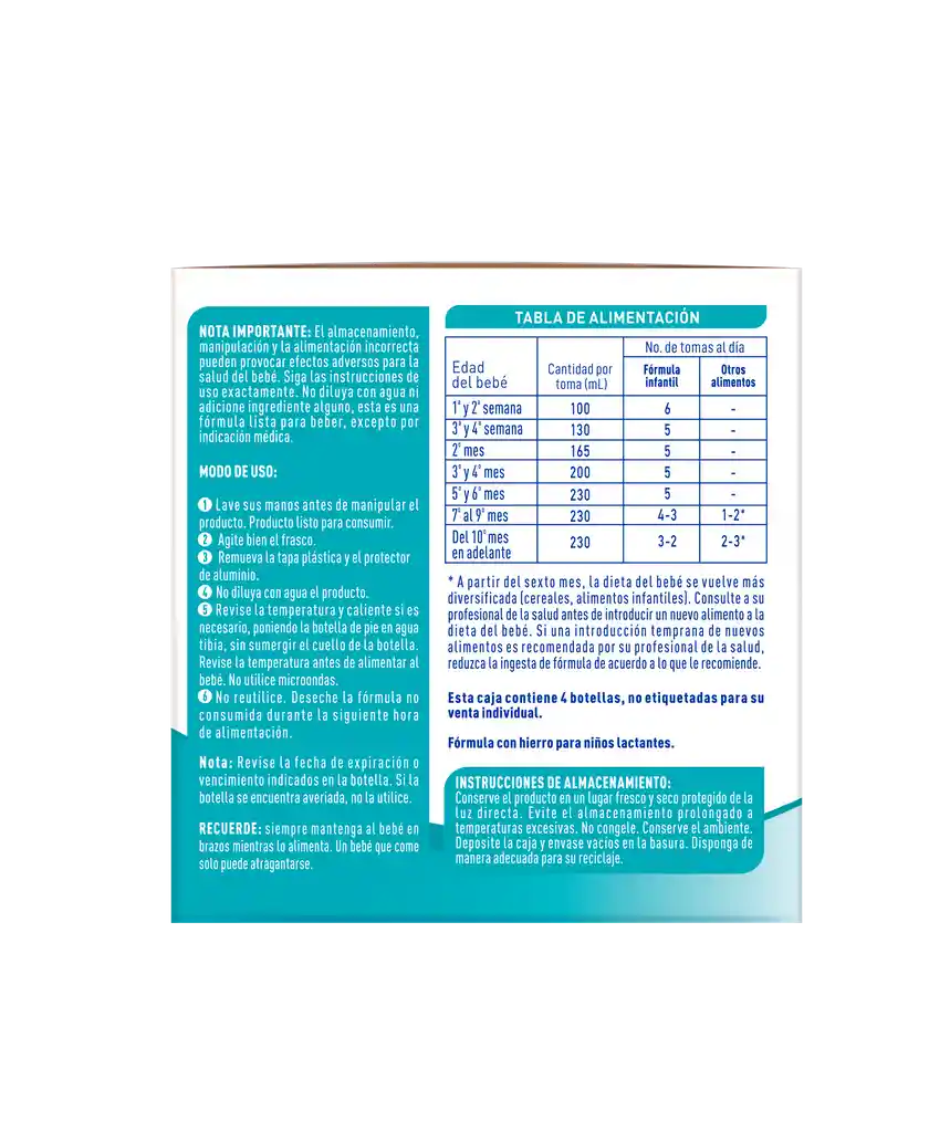 Alimento lácteo NAN OPTIPRO 3 x 2100 g