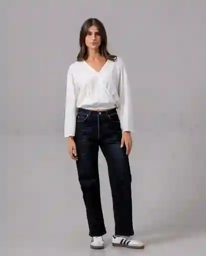 Camisa Mujer Crudo Lana Claro Talla L 72812 Rifle
