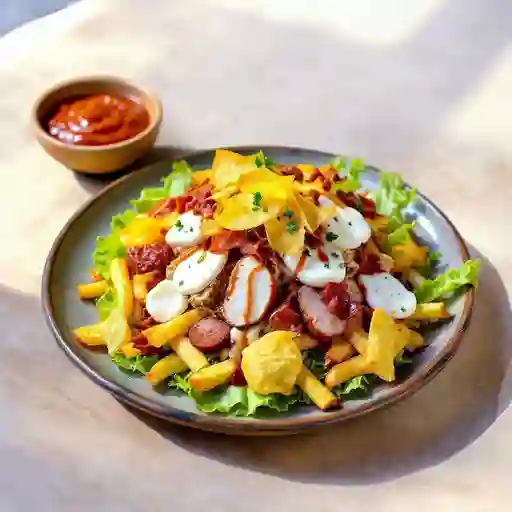 Salchipapa