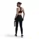 Nike Licra w np Sculpt Df Hr Tight de Mujer Blanco Talla L