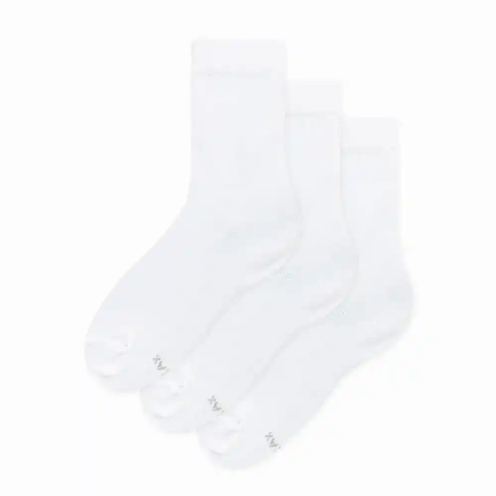 Medias Casuales Largo Para Niñas Prisme Jr X3 Galax Talla 9-11