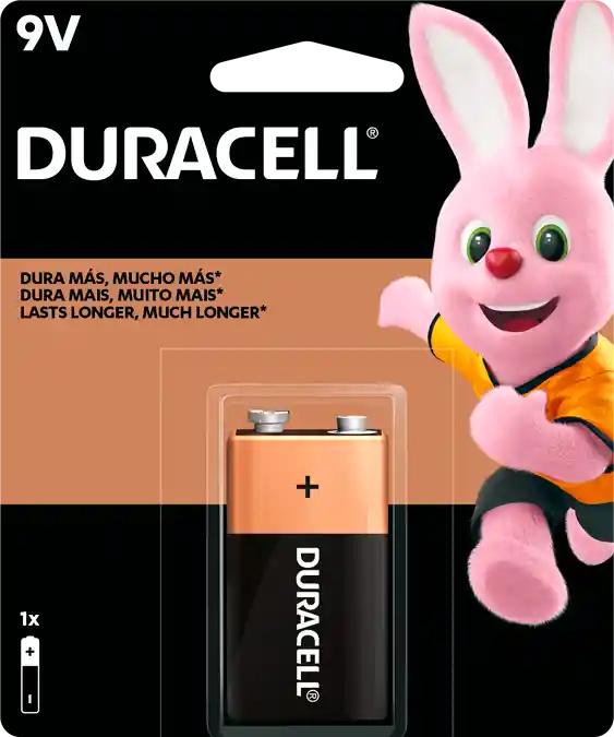 Duracell Pilas 9v X1