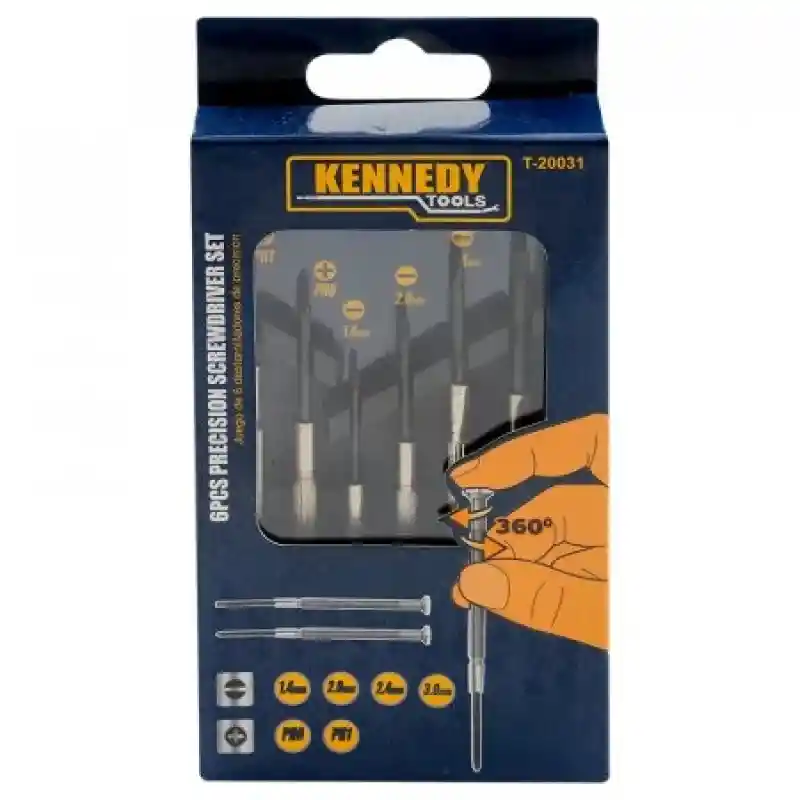 Keneddy Home Kit de Destornillador de Precisión T20031