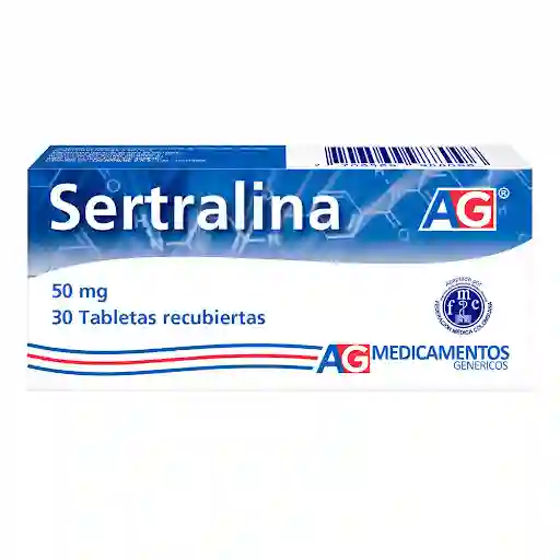 American Generics Sertralina Tabletas (50 mg)