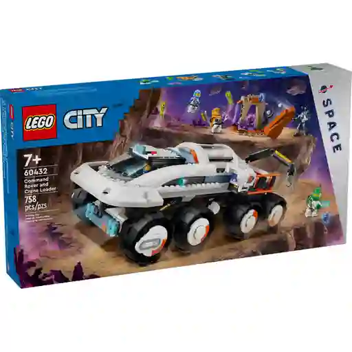 Set de Construcción Róver de Control y Grúa de Carga Lego