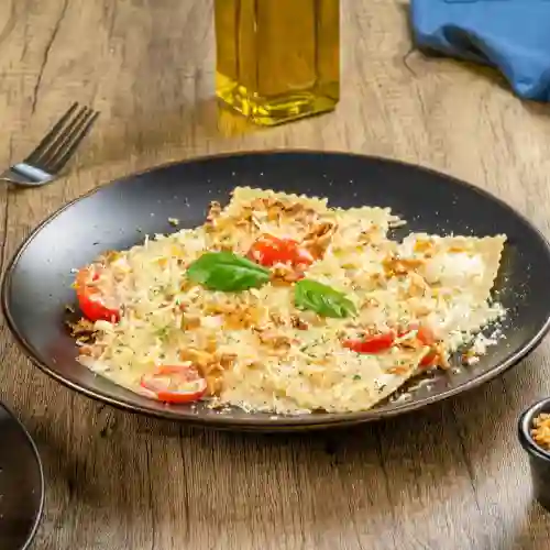 Ravioli Salmon y Queso Azul