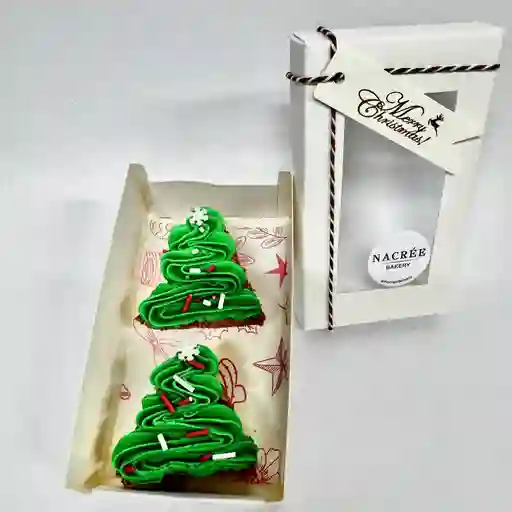 Caja de brownies x2und