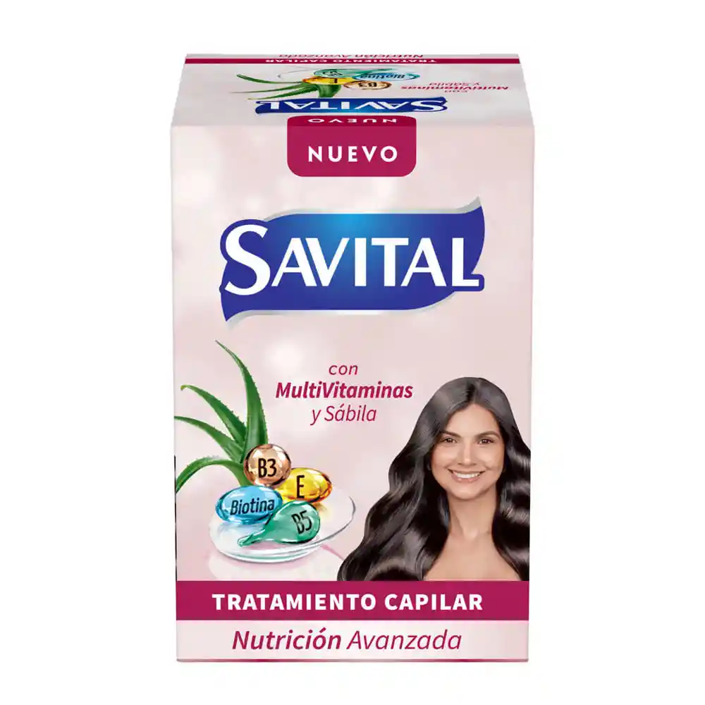 Tratamiento Savital Multivitaminas 12 Unidades