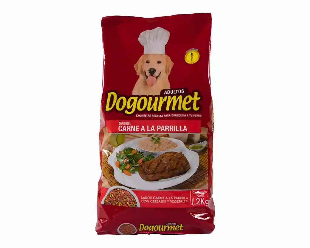 Dogourmet Alimento para Perro Adulto Sabor a Carne a la Parrilla