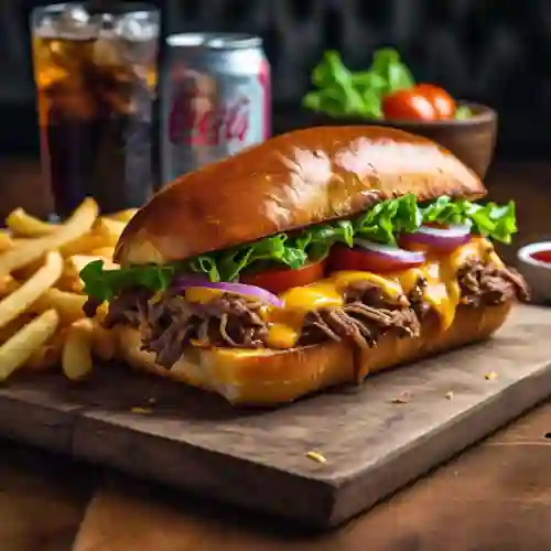 Combo sandwich criollo