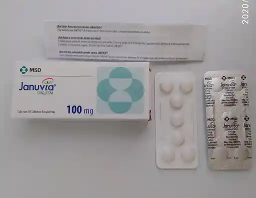 Januvia (100 mg) 28 Tabletas