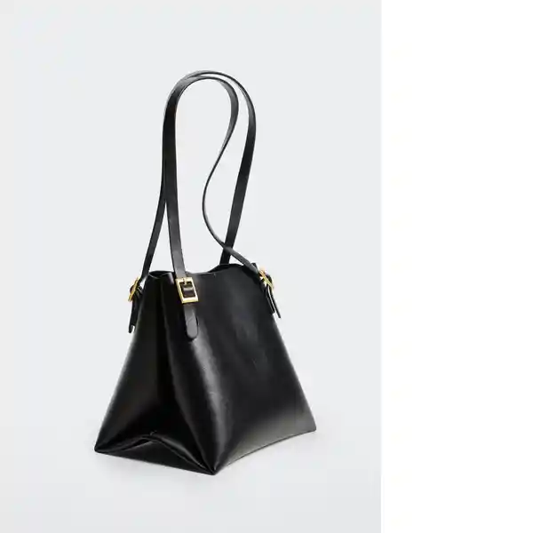 Bolso P Box Negro Talla 99 Mujer Mango