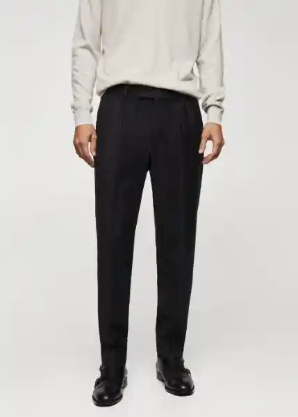 Pantalón Richard Gris Oscuro Vigoré Talla 44 Hombre Mango