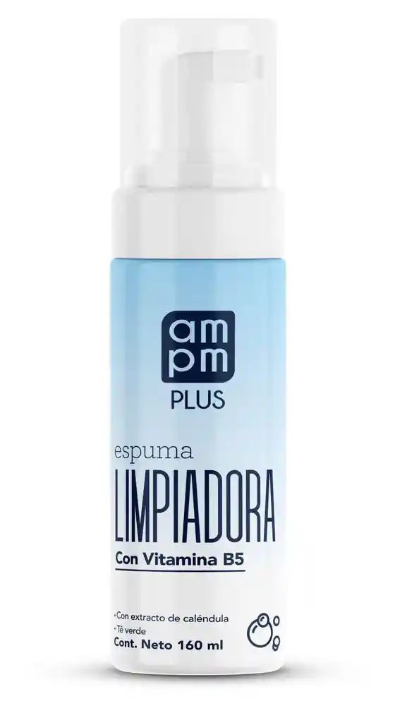 Espuma Ampm Plus Limpiadora (160 Ml)