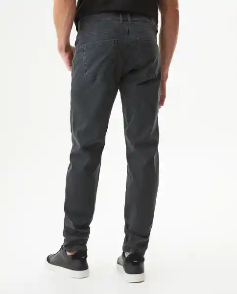 Pantalón Five Pocket Gris Asfalto Oscuro T 30 Chevignon