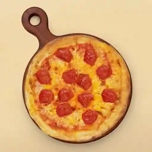 Pizza pepperoni med