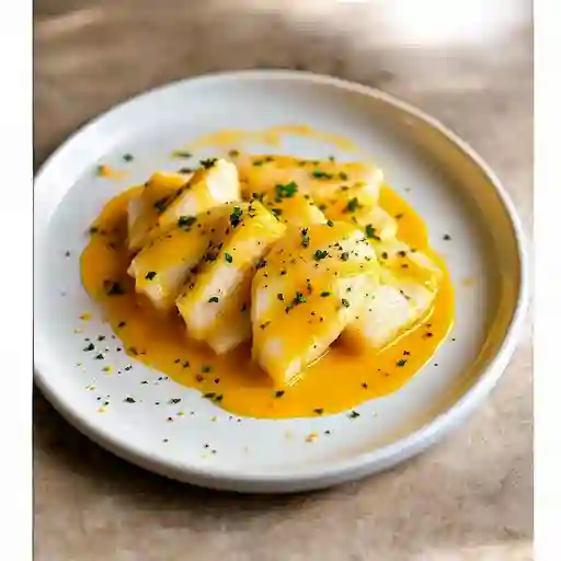 Tiradito En Salsa De Maracuya