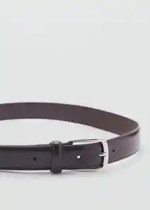 Cinturón Básico Marrón Talla 91 Hombre Mango