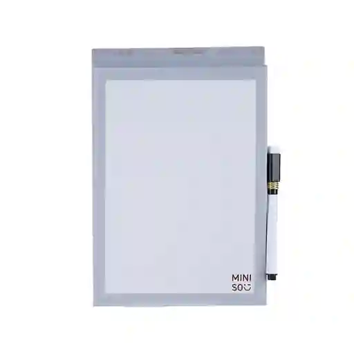 Cuaderno Serie Silver Gray Miniso
