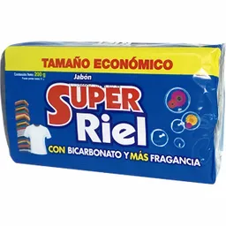 Super Riel Jabón para Ropa con Bicarbonato