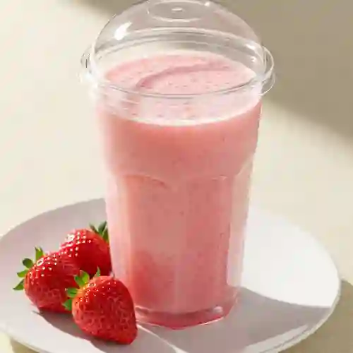 Jugo de Fresa en Leche