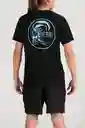 ONeill Camiseta Slim Fit Circle Surfer Masculino Negro S