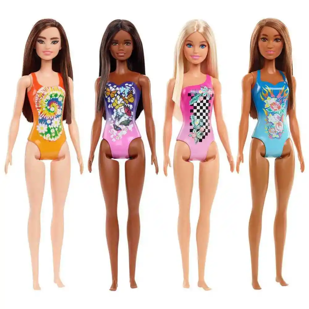 Barbie Muñeca Basica Playa Sorpresa