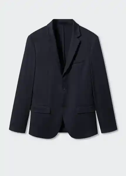 Blazer Americana Fabre Navy Talla 50 Hombre Mango