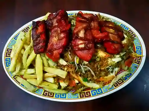 Valenciana con Costilla Ahumada