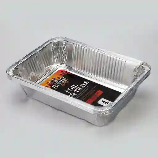 Beefly Bandeja De Aluminio Por 4 Unidades