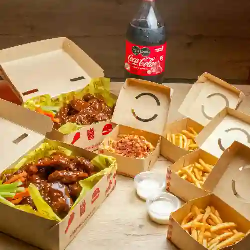 32 Piezas de Alitas Combo Parceros