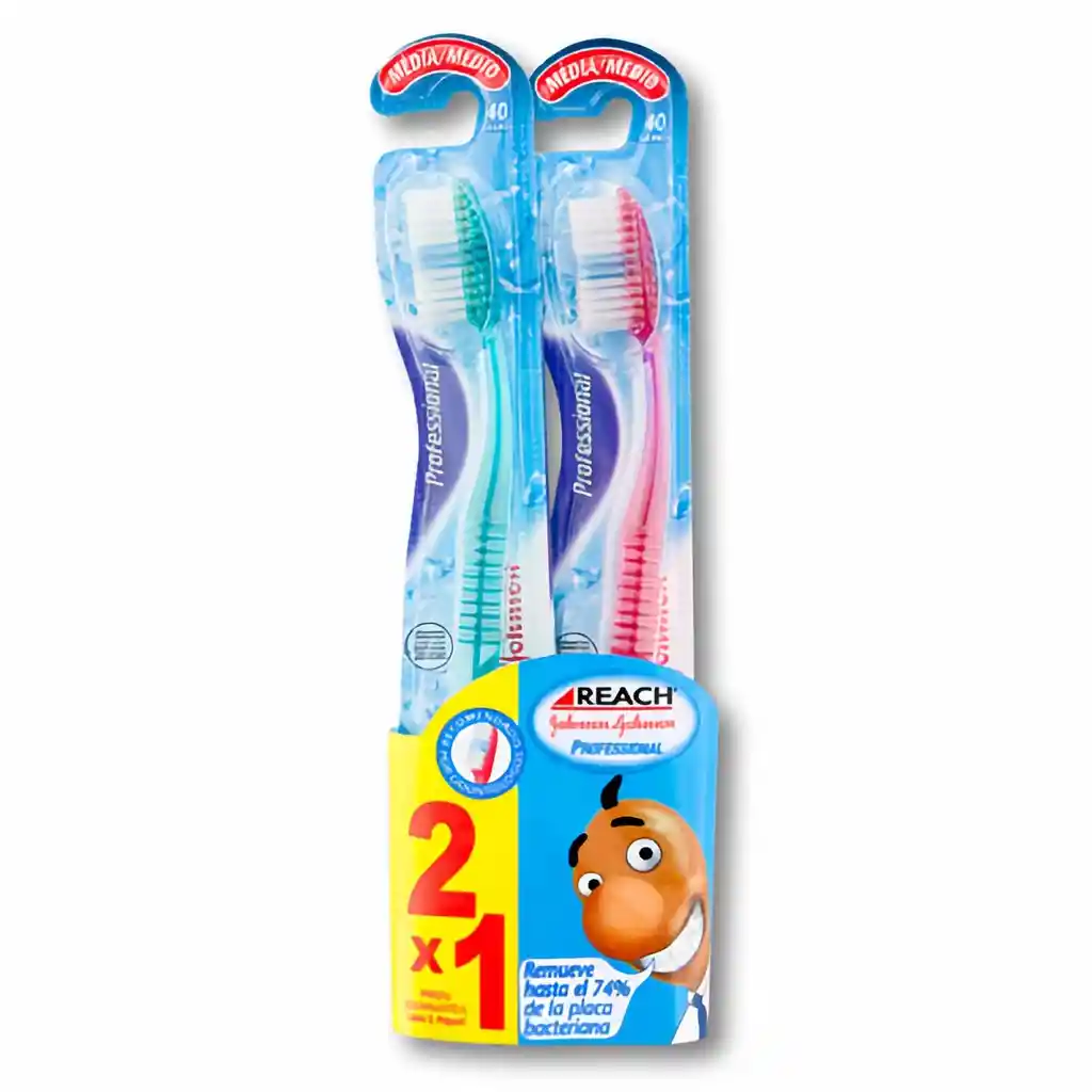 Reach Cepillo Dental Medio