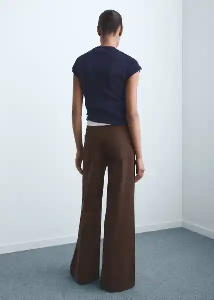 Jean Elise Chocolate Talla 34 Mujer Mango