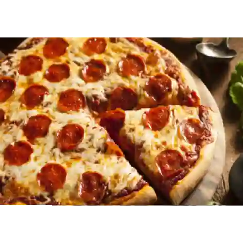 Pizza full pepperoni