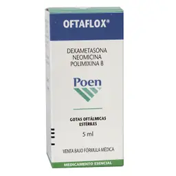Oftaflox Solución Oftálmica Estéril (1 mg)
