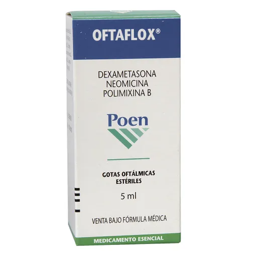 Oftaflox Solución Oftálmica Estéril (1 mg)
