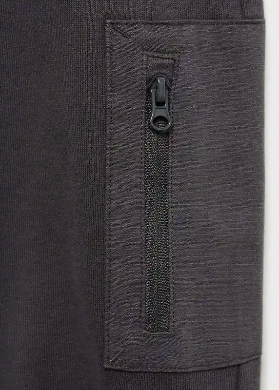 Pantalón Pocket Antracita Talla 11 Niños Mango