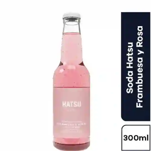 Soda Hatsu Frambuesa y Rosas