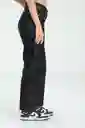 Jeans Mom Velvet Black