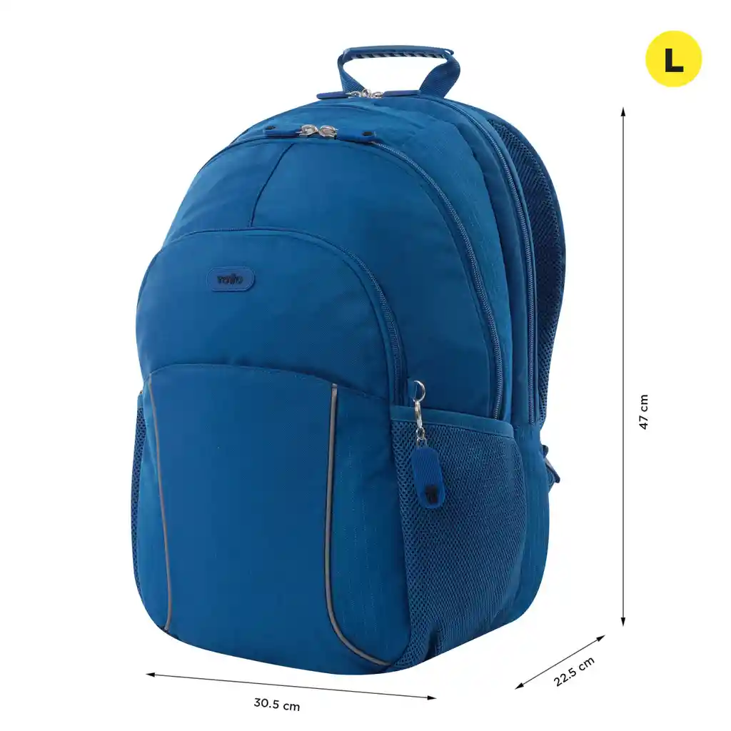 Morral Universitario Porta Pc 15.4" Cambri 2.0 Azul Hombre