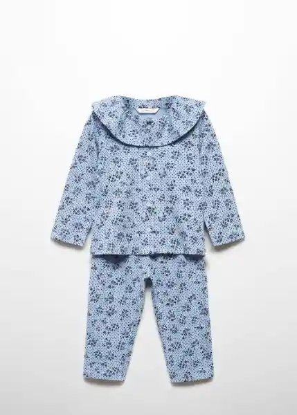 Pijama Carlotab Azul Talla 70 Niña Mango